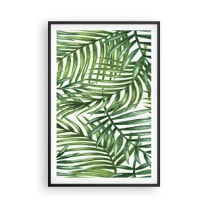 Plakát v černém rámu - Pod zeleným baldachýnem - 61x91 cm