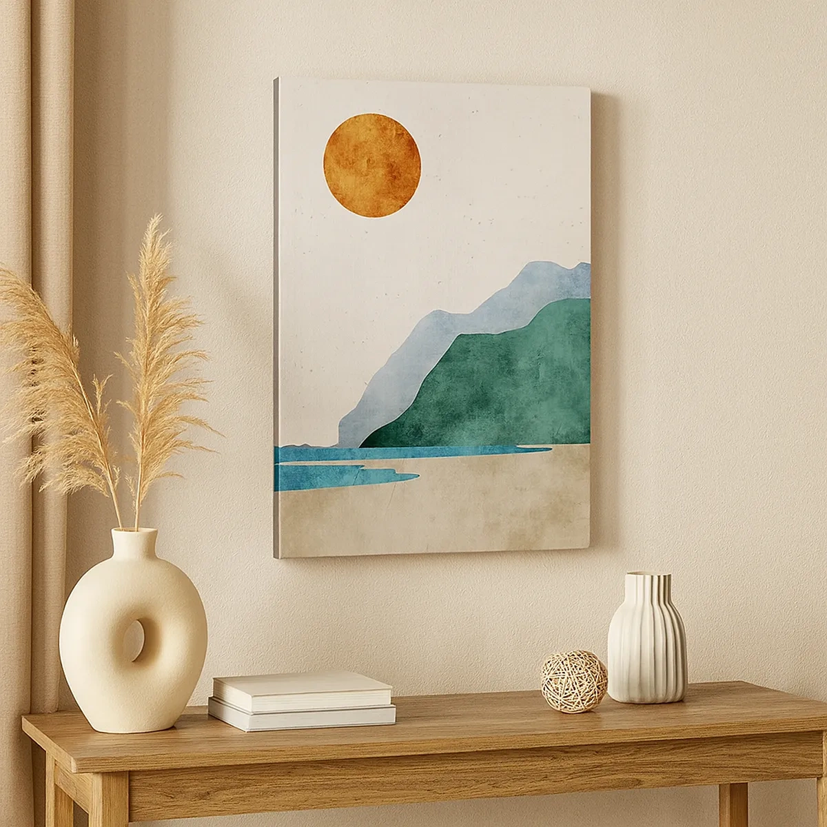 Obraz na plátně - Prostě ideální krajina - 50x70 cm