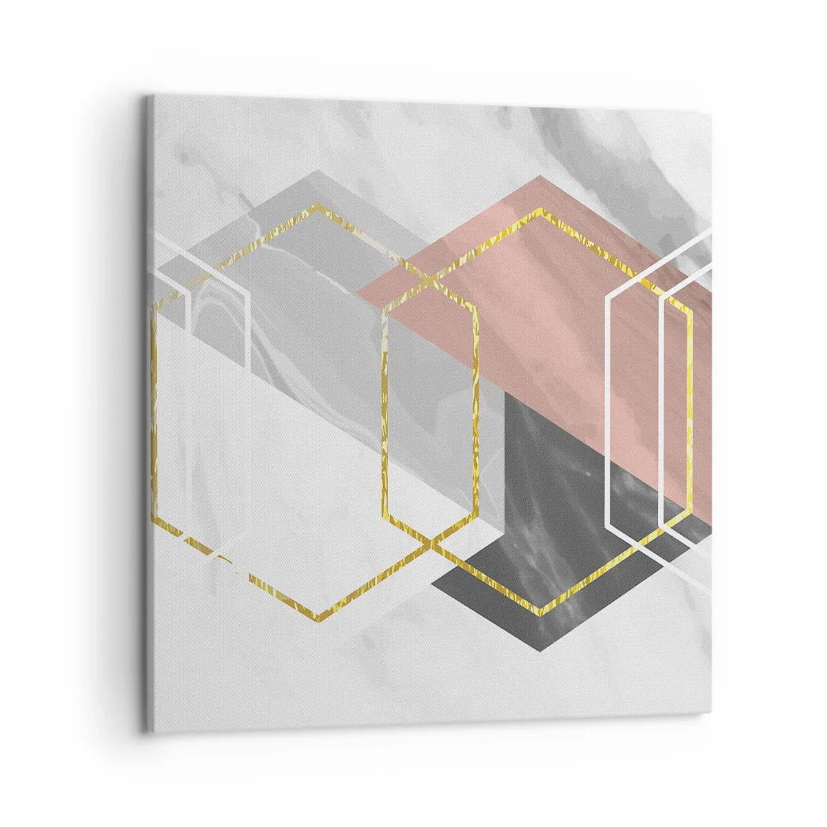 Obraz na plátně - Řetězová kompozice - 50x50 cm