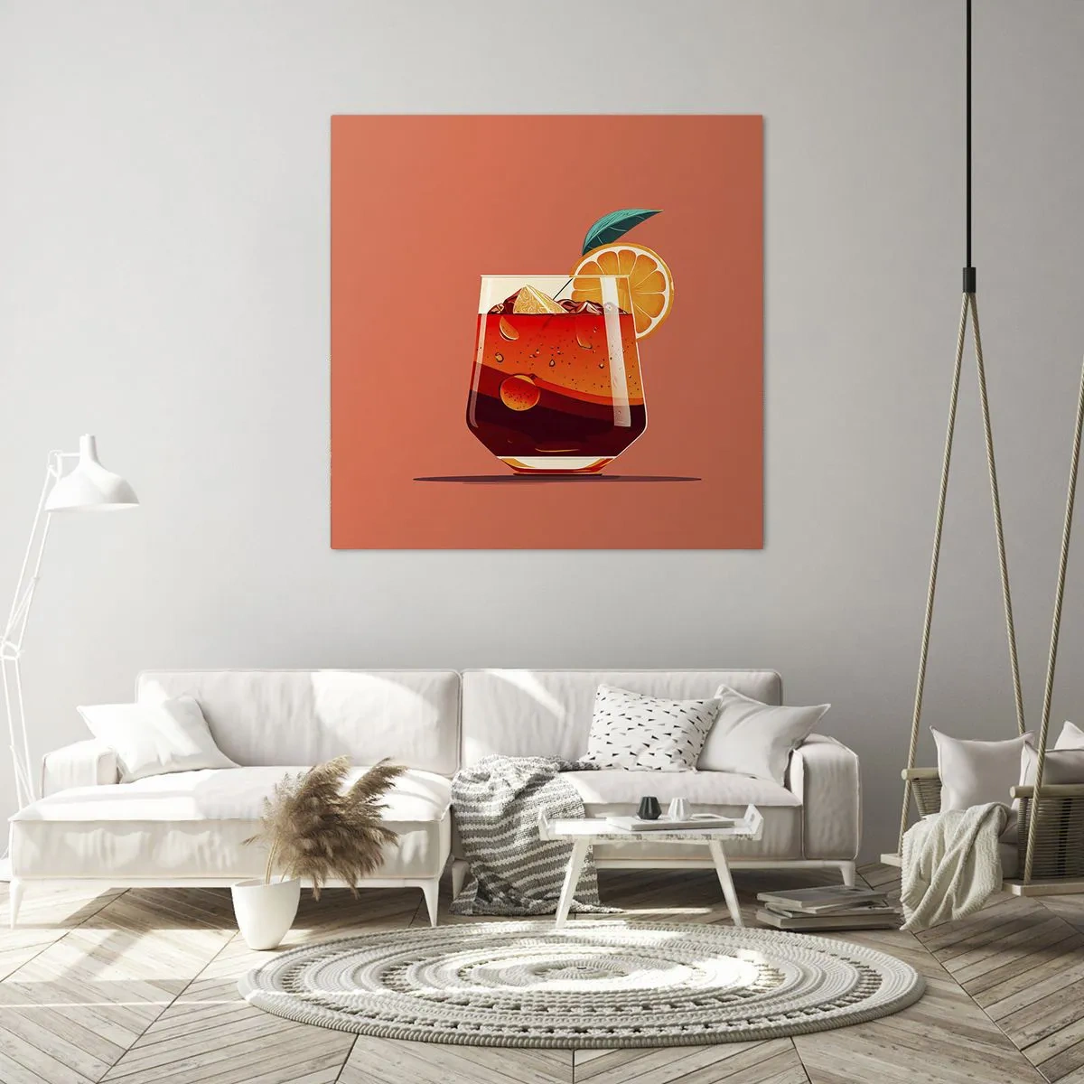 Obraz na plátně - Letní osvěžení - 70x70 cm
