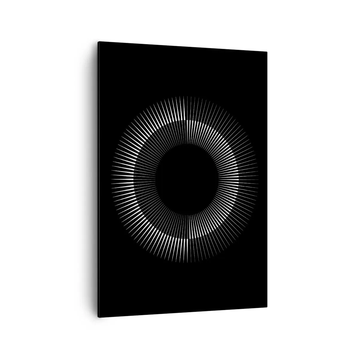 Obraz na plátně - Černé slunce - 70x100 cm