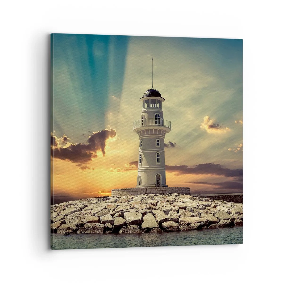 Obraz na plátně - Světlo - Dobro - Krása - 70x70 cm