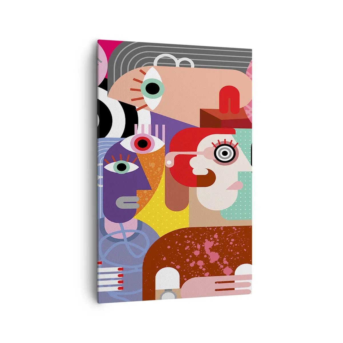 Obraz na plátně - My od pána Picassa - 80x120 cm