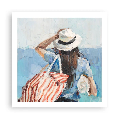 Plakát - Vítej na dovolené - 60x60 cm