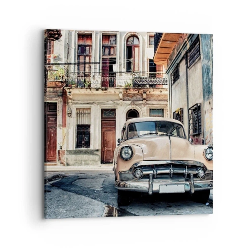 Obraz na plátně - Siesta v Havaně - 70x70 cm