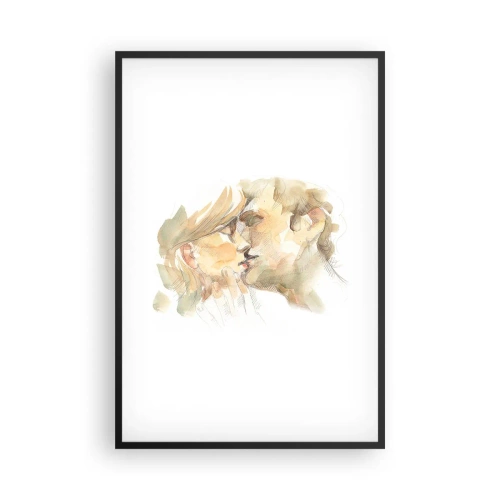 Plakát v černém rámu - Nalezena polovina? - 61x91 cm