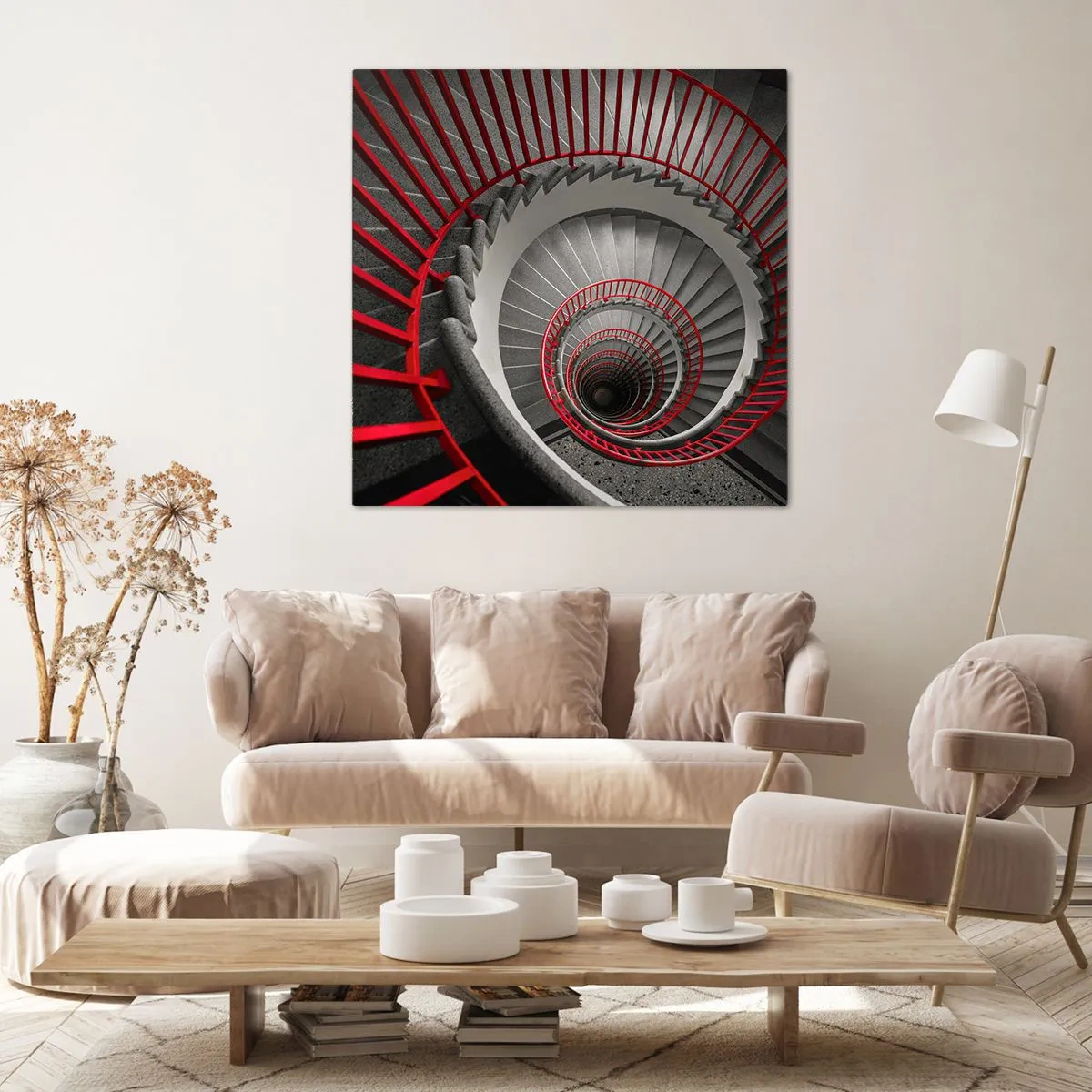 Obraz na plátně - Architektonické hry - 60x60 cm
