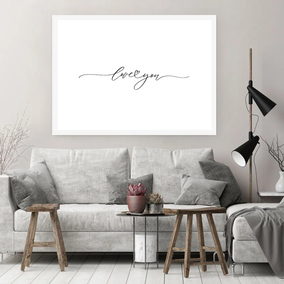 Plakát - Černé na bílém - 91x61 cm