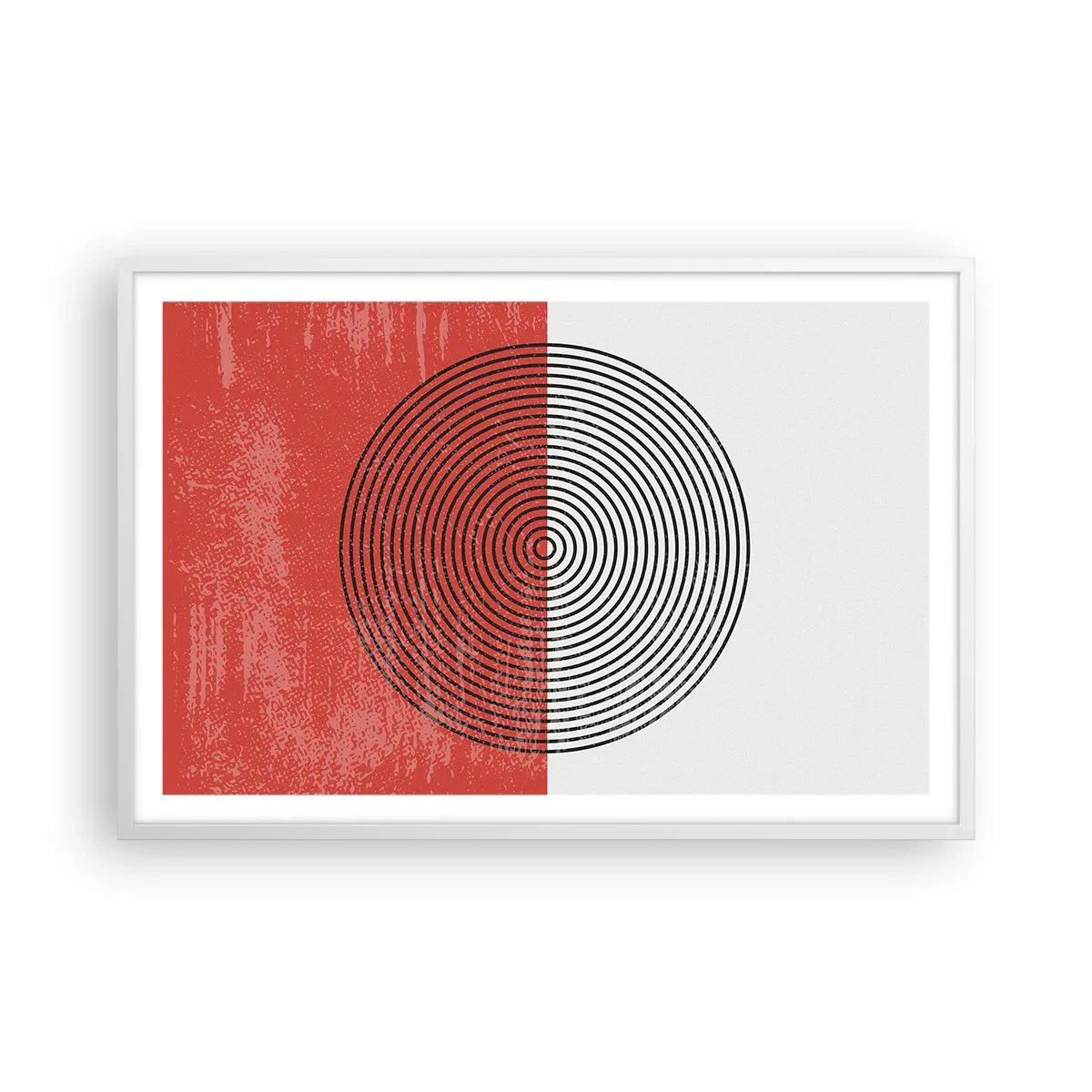 Plakát v bílém rámu - Přesný zásah - 91x61 cm
