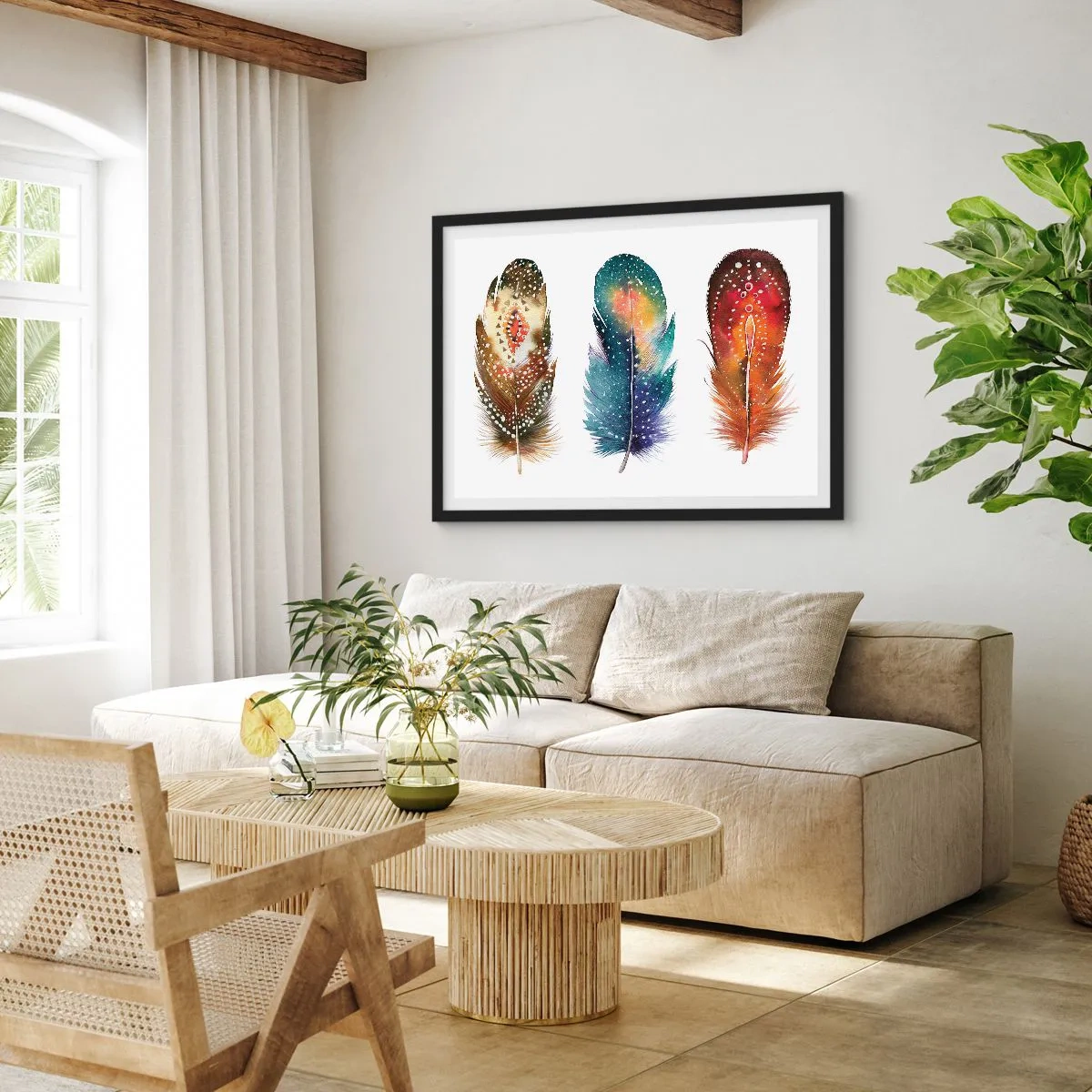 Plakát v černém rámu - Rituály, obřady, tajemství - 91x61 cm