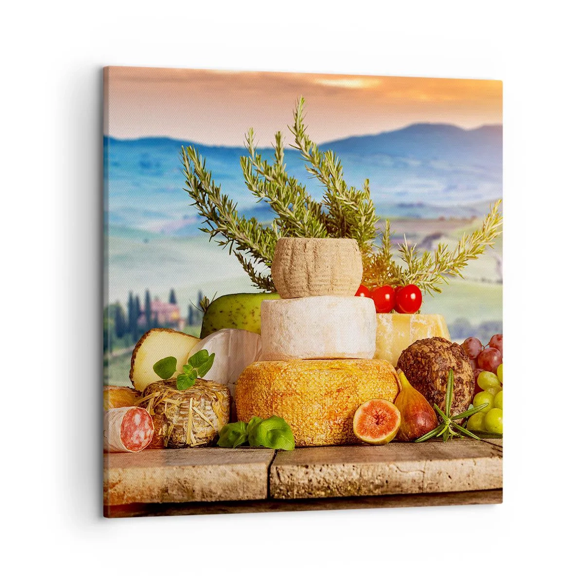 Obraz na plátně - Italská radost ze života - 50x50 cm