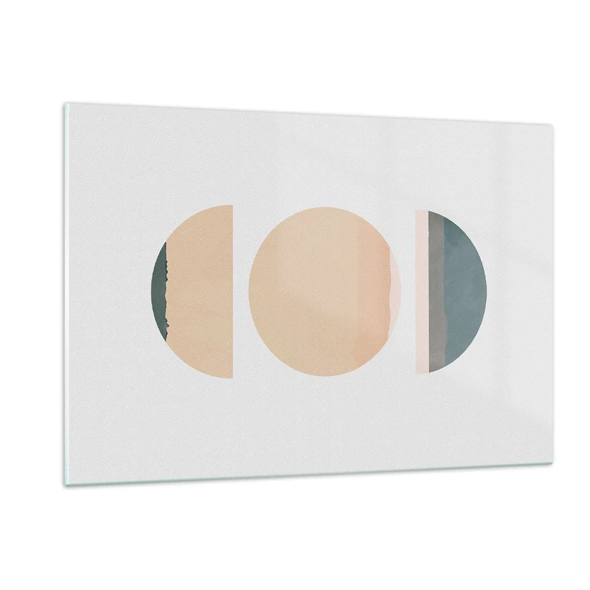 Obraz na skle - Kruh za kruhem - 120x80 cm