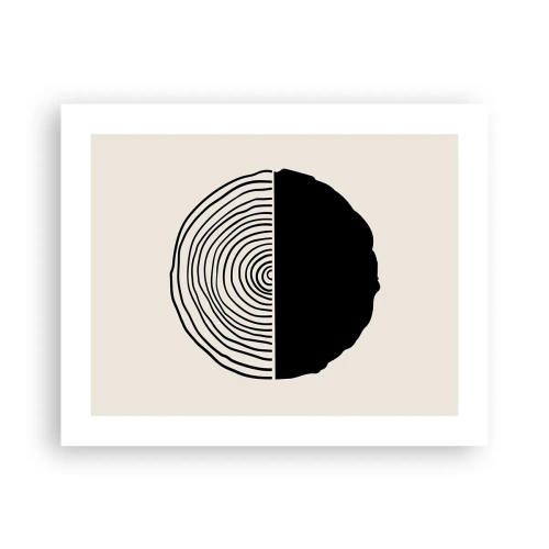 Plakát - Půl na půl - 50x40 cm