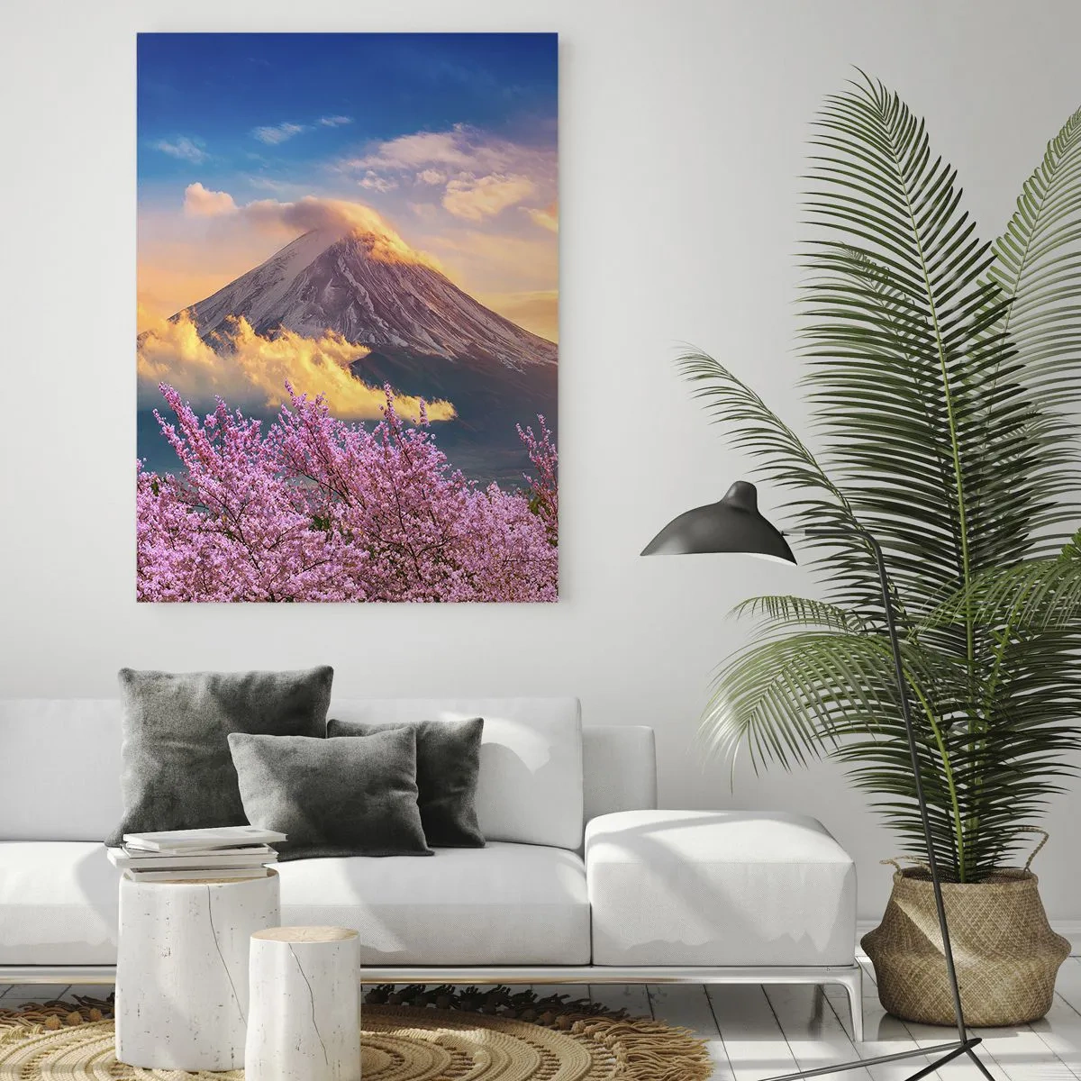 Obraz na skle - Japonská svátost - 50x70 cm