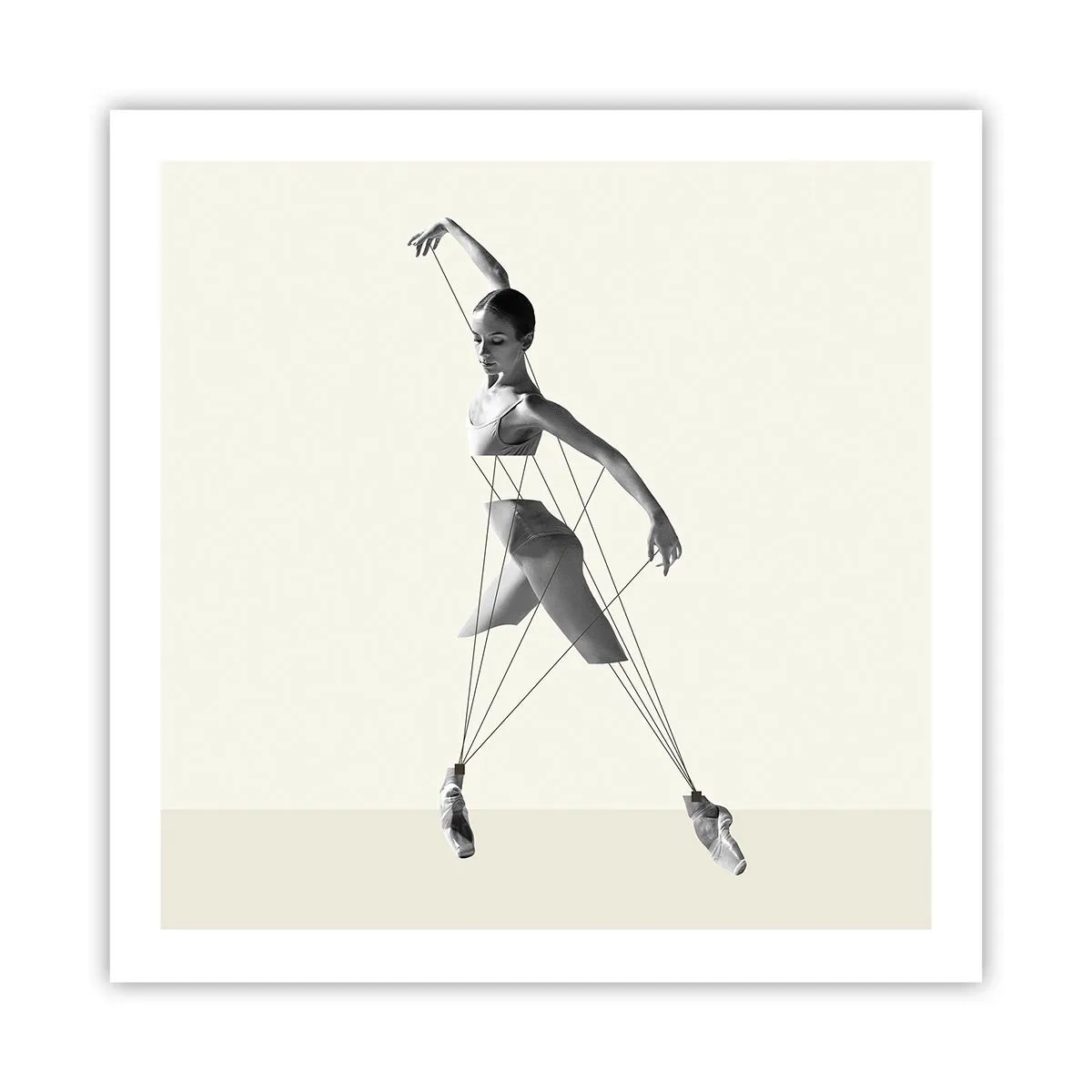 Plakát - V divadle světa - 60x60 cm