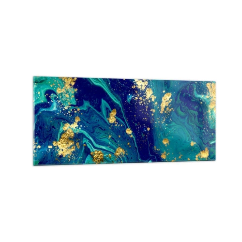 Obraz na skle - Plátky slunce - 120x50 cm