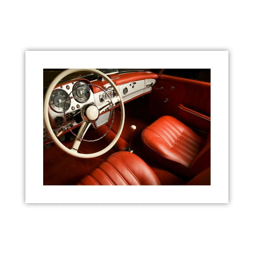 Plakát - Luxus ve stylu vintage - 40x30 cm