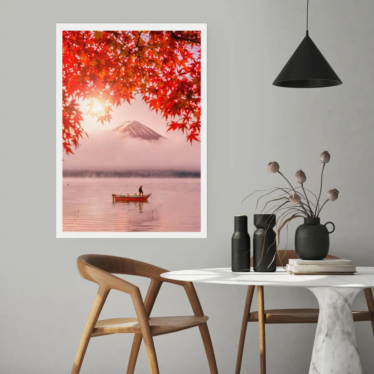 Plakát - V japonském stylu - 40x50 cm