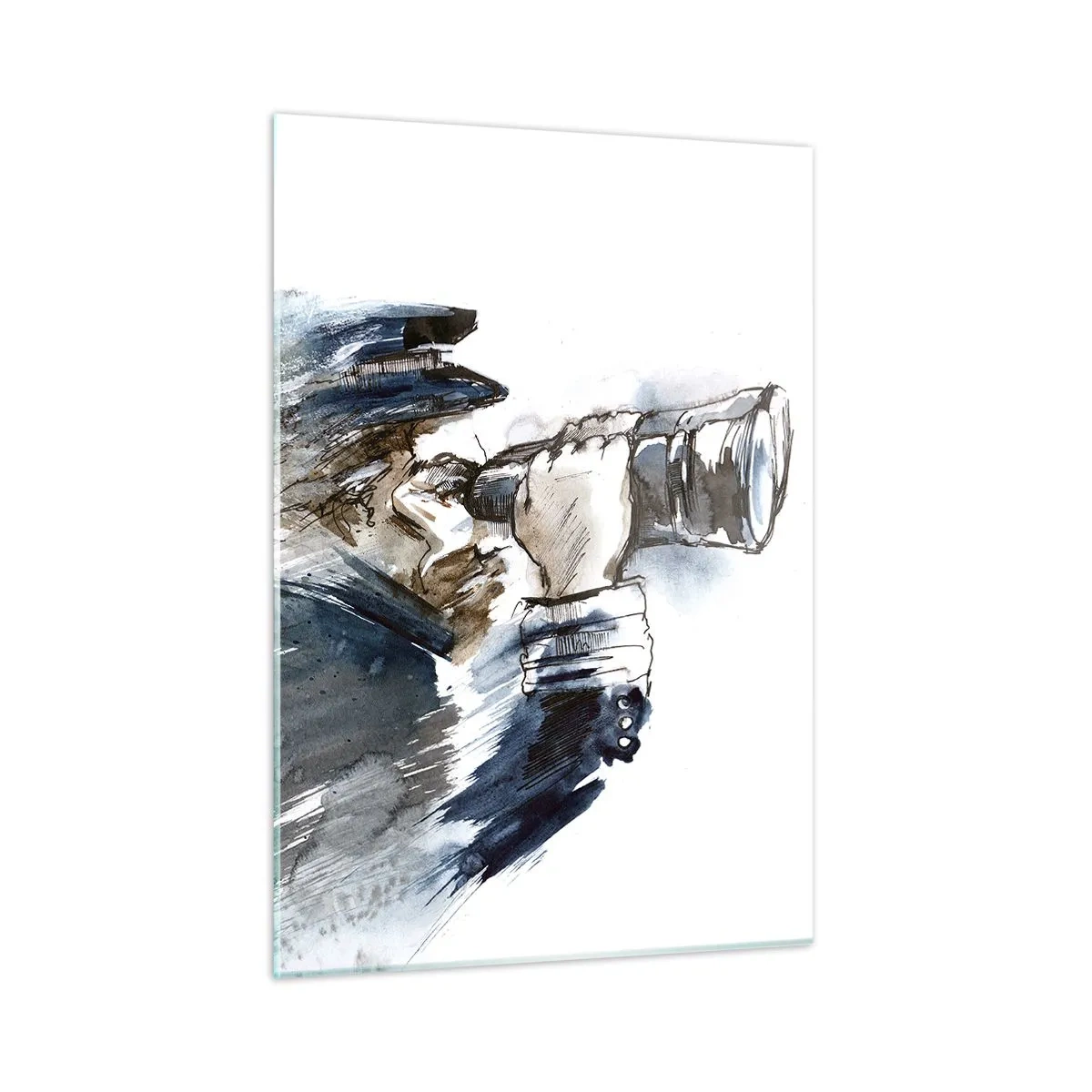 Obraz na skle - Deset na Beaufortově stupnici! - 50x70 cm