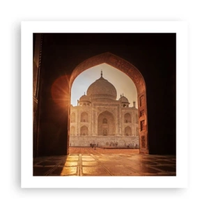 Plakát - Památník nadpozemské lásky - 50x50 cm