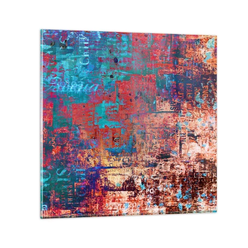 Obraz na skle - Paměť a zapomnění - 60x60 cm