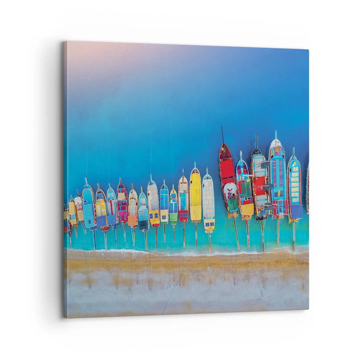 Obraz na plátně - Z ptačí perspektivy - 60x60 cm