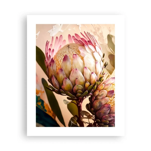 Plakát - Něžně objaté - 40x50 cm