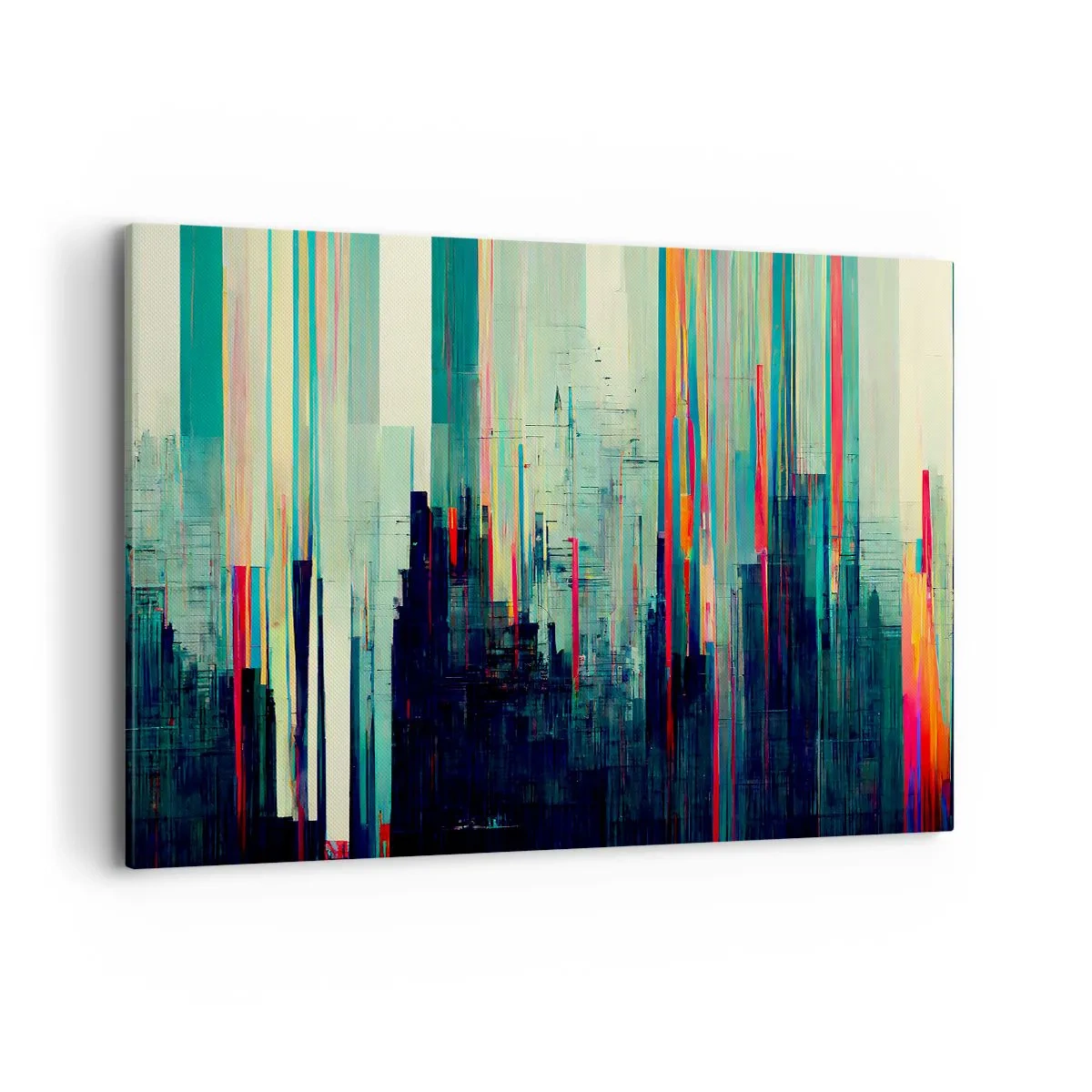 Obraz na plátně - Futuristické město - 100x70 cm