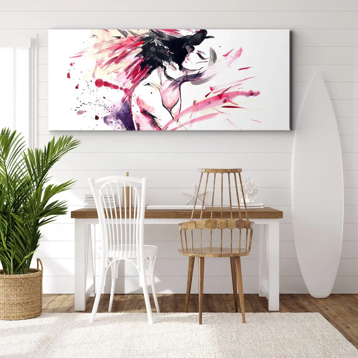 Obraz na plátně - Milostné naplnění - 90x30 cm