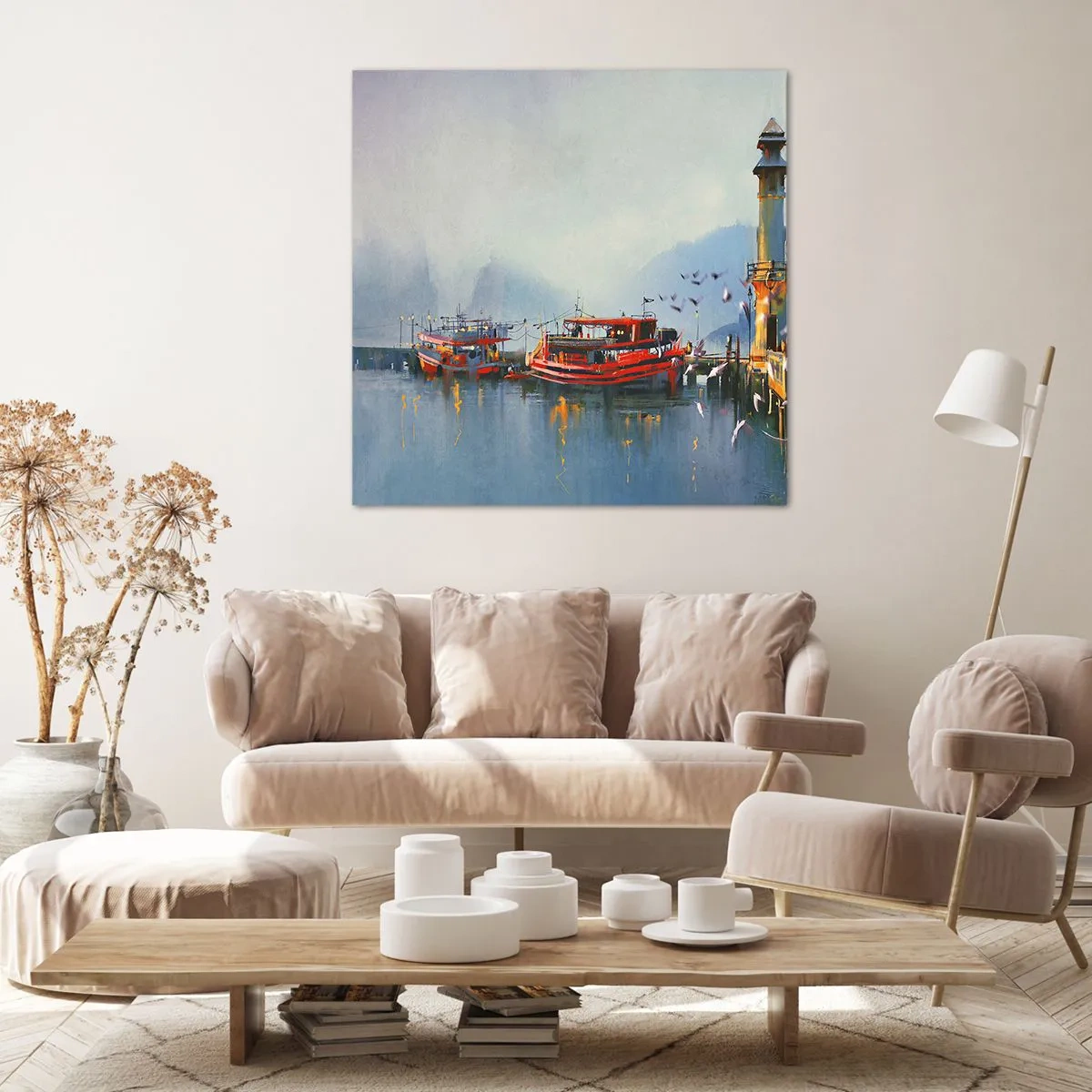 Obraz na plátně - Na konci světa - 60x60 cm
