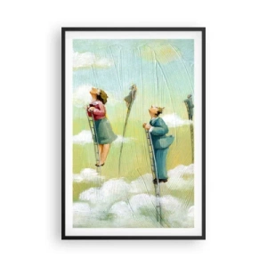 Plakát v černém rámu - Za svým snem - 61x91 cm