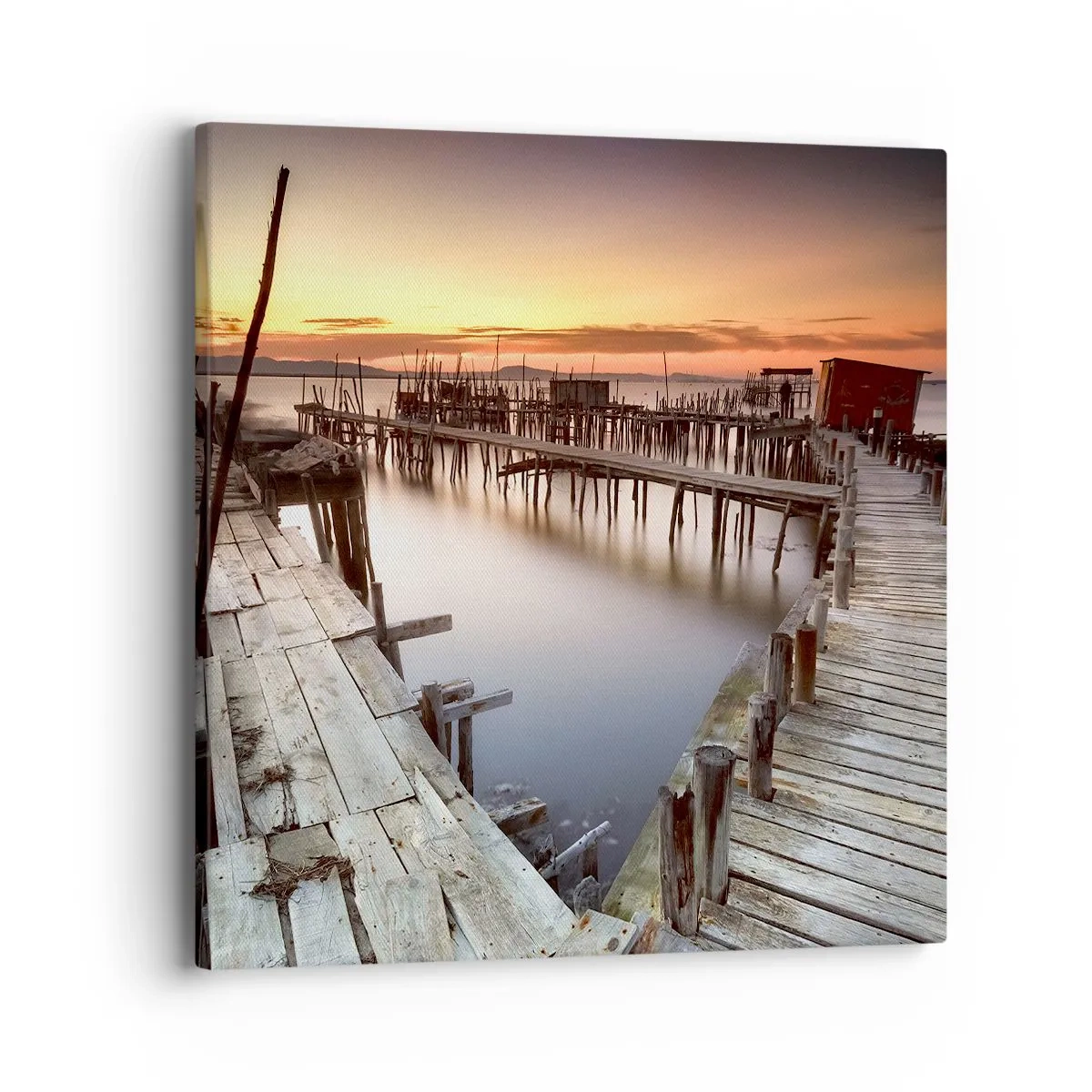 Obraz na plátně - Autentičnost, ne turistická atrapa - 40x40 cm