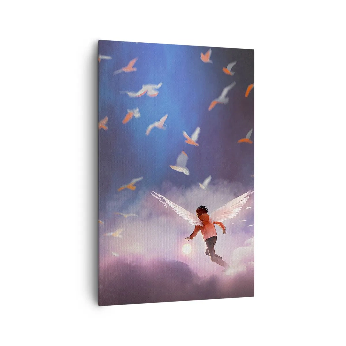 Obraz na plátně - Je třeba mít odvahu a představivost - 80x120 cm