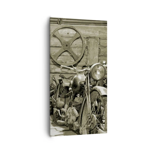 Obraz na plátně - V kůlně strýce Vládi - 65x120 cm