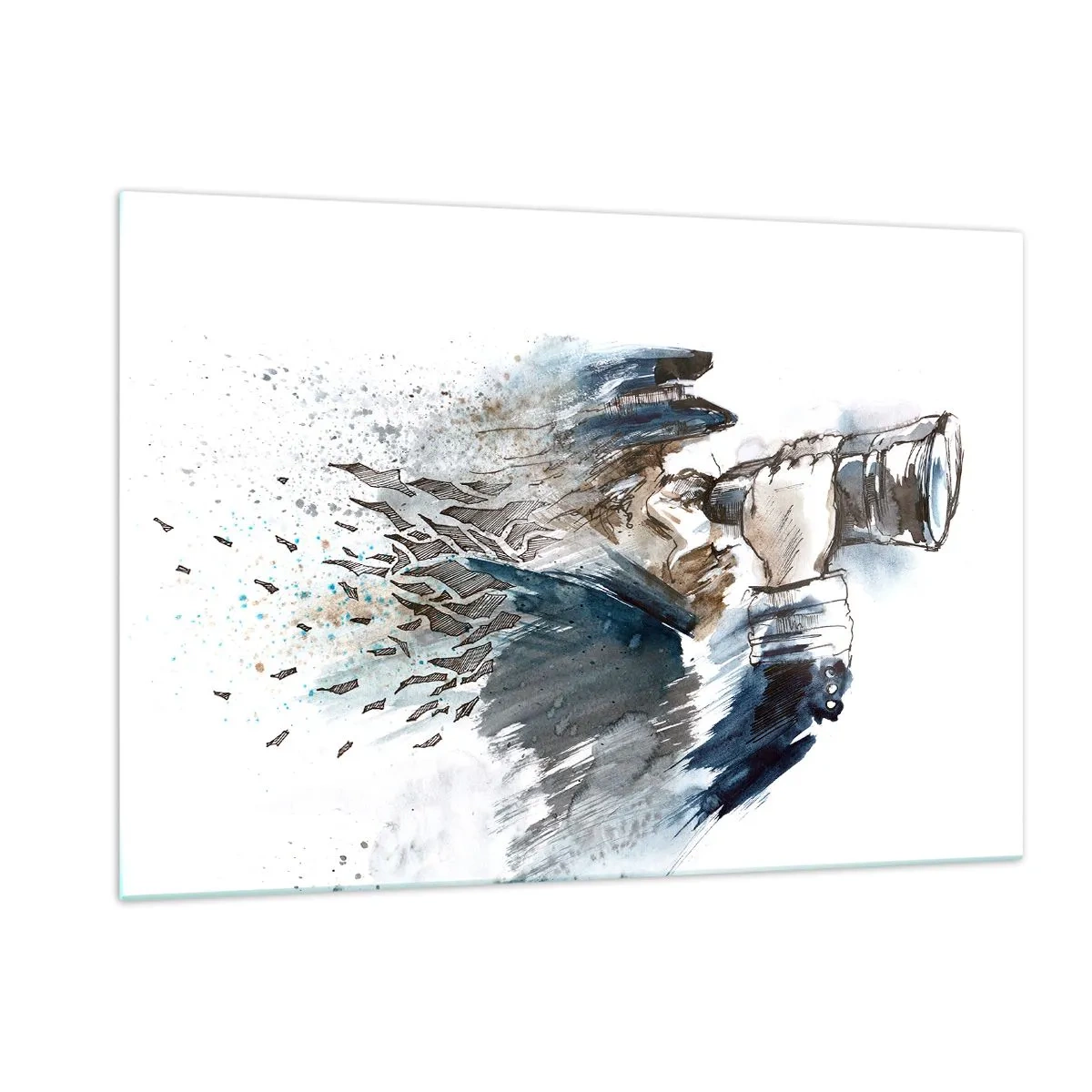 Obraz na skle - Deset na Beaufortově stupnici! - 120x80 cm