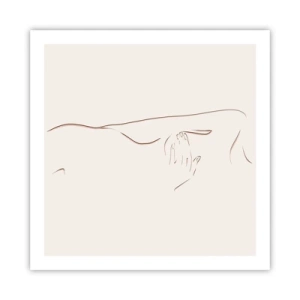 Plakát - Tvar touhy - 60x60 cm