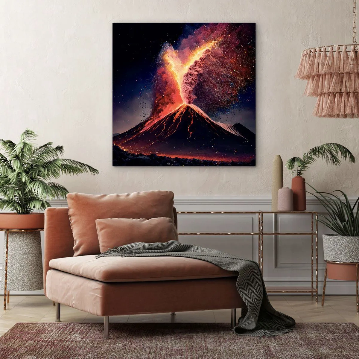 Obraz na plátně - Krása a hrůza - 70x70 cm