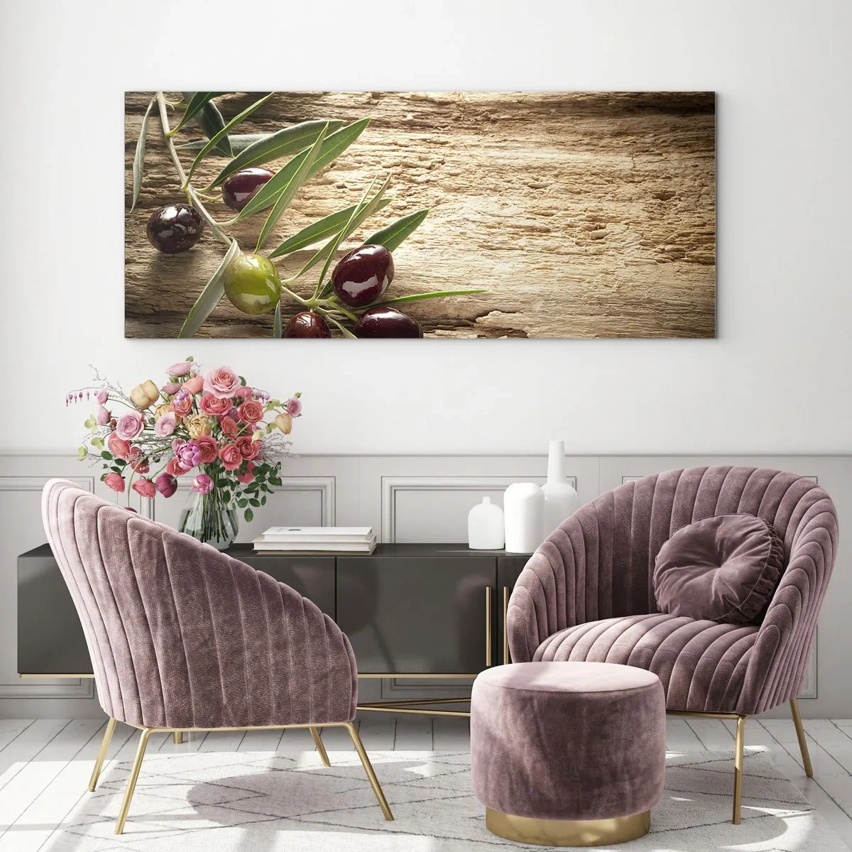 Obraz na skle - Přímo od přírody - 90x30 cm
