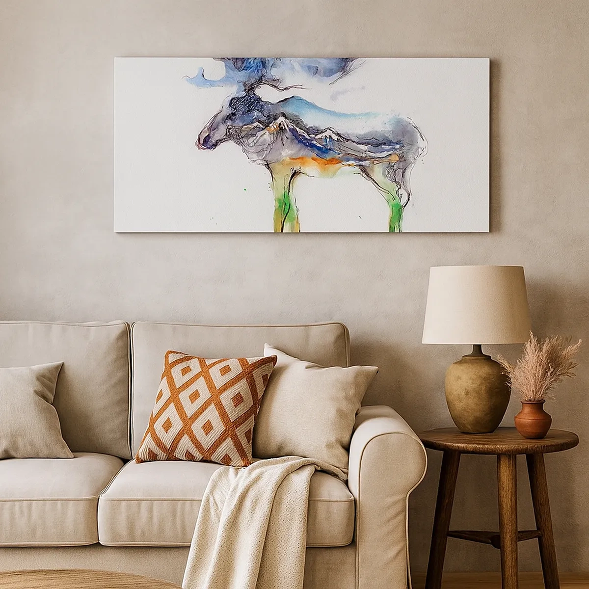 Obraz na plátně - Hrdina zimního příběhu - 30x30 cm