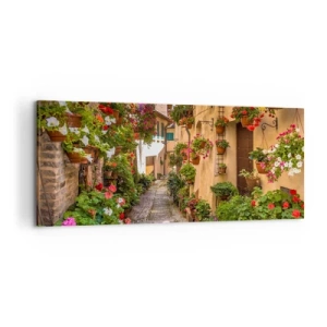 Obraz na plátně - Italské zákoutí - 100x40 cm