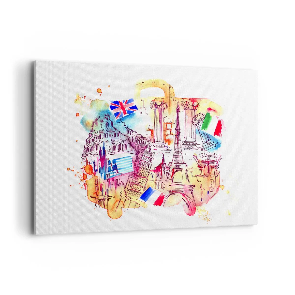 Obraz na plátně - Evropské turné - 120x80 cm