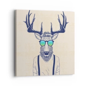 Obraz na plátně - A koho jsi čekal? - 30x30 cm