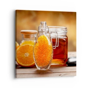 Obraz na plátně - Sluneční chutě a aromata - 30x30 cm