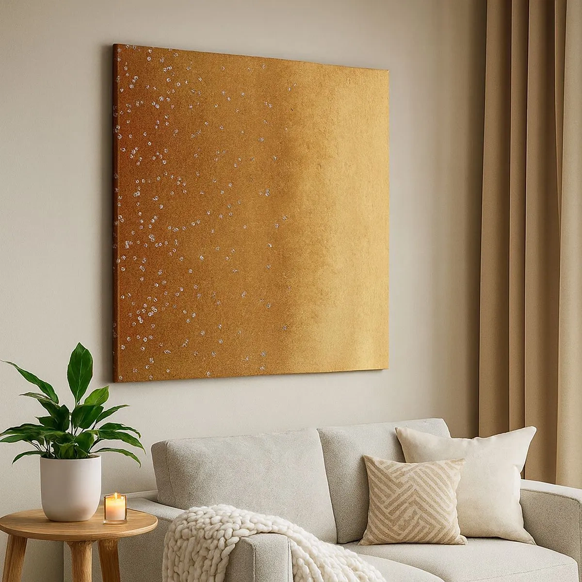 Obraz na plátně - Zrození světla - 30x30 cm