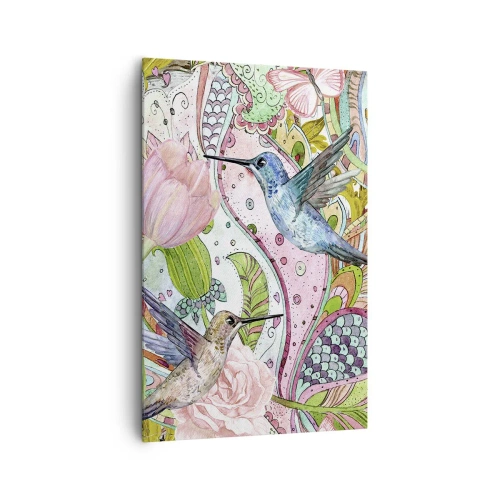 Obraz na plátně - Zamotané do lián - 80x120 cm