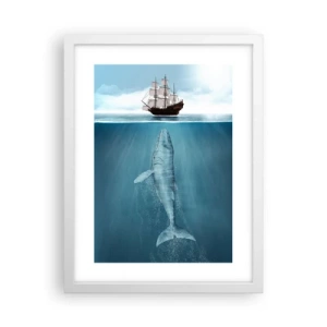 Plakát v bílém rámu - Lepší nevědět - 30x40 cm