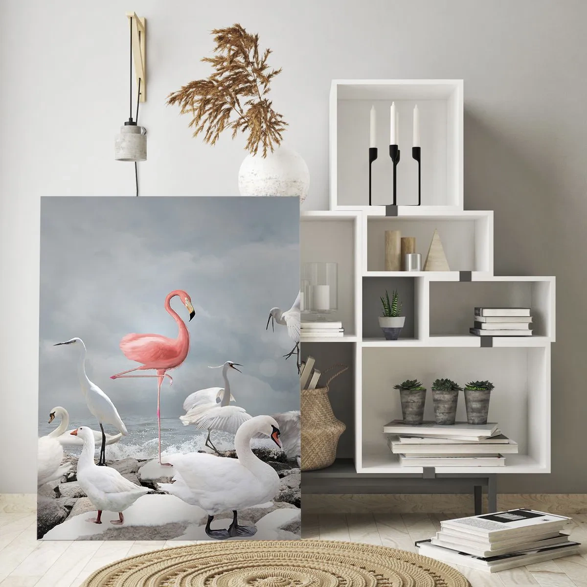 Obraz na skle - Kde jsem se tu vzal? - 50x70 cm