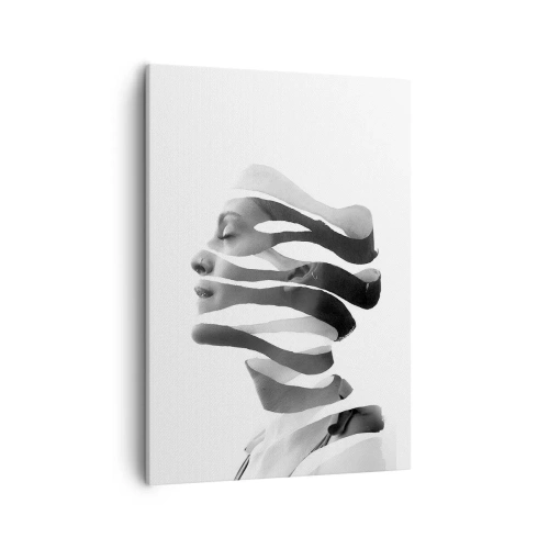 Obraz na plátně - Surrealistický portrét - 50x70 cm