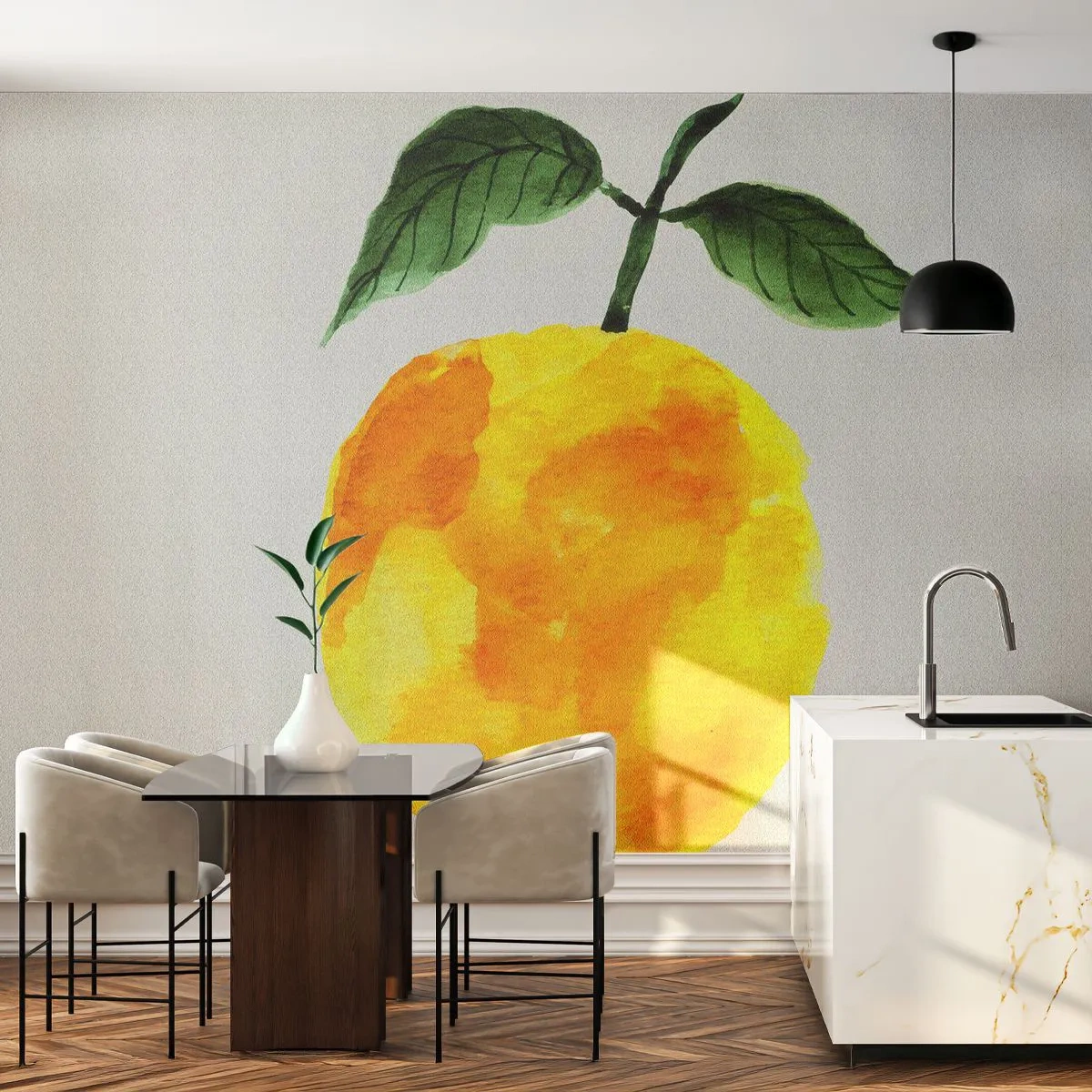 Fototapeta Premium Canvas - Jak poznat chuť slunce - Citrón, Kuchyně, Ovoce - 150x105 cm