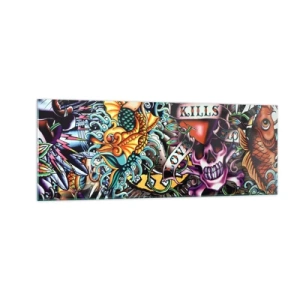 Obraz na skle - Sen tatéra - 140x50 cm